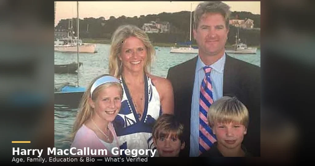 Harry MacCallum Gregory: Age, Family, Education & Bio Harry MacCallum Gregory
